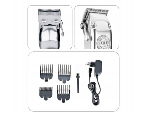 WMARK kadeřnický holící strojek NG-110 elektrický zastřihovač na vlasy holící strojek na vlasy bradu hlavu - 2