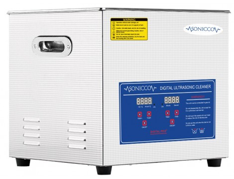Ultrazvuková vana pro mytí 20l kosmetický sterilizátor pro čištění součástí Sonicco ULTRA-070S - 4