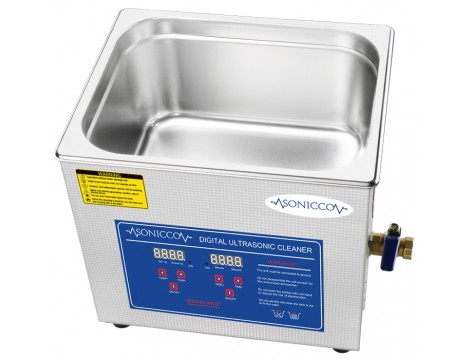 Ultrazvuková vana pro mytí 20l kosmetický sterilizátor pro čištění součástí Sonicco ULTRA-070S - 6
