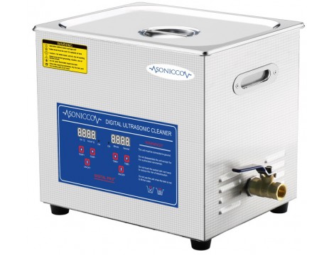Ultrazvuková vana pro mytí 20l kosmetický sterilizátor pro čištění součástí Sonicco ULTRA-070S - 8