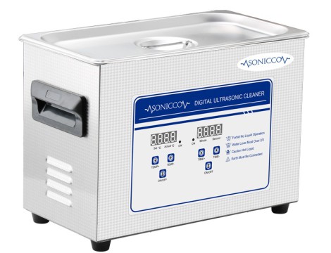 Ultrazvuková vana pro mytí 4,5l kosmetický sterilizátor pro čištění součástí Sonicco ULTRA-030S-C