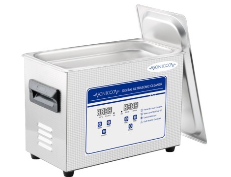 Ultrazvuková vana pro mytí 4,5l kosmetický sterilizátor pro čištění součástí Sonicco ULTRA-030S-C - 7