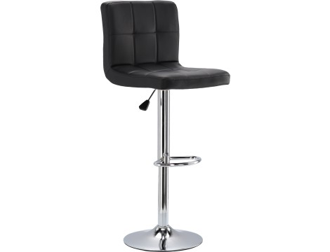 Kosmetická barová židle Kadeřnické křeslo s opěradlem black - 6