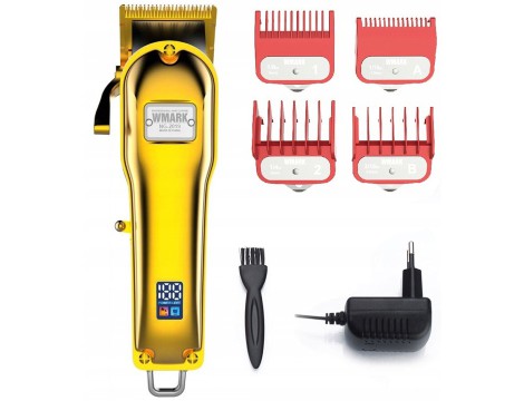 WMARK kadeřnický holící strojek NG-2019 elektrický zastřihovač na vlasy holící strojek na vlasy bradu hlavu