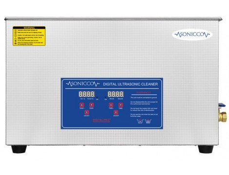 Ultrazvuková vana pro mytí 33l kosmetický sterilizátor pro čištění součástí Sonicco ULTRA-100S - 5