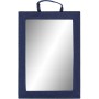 Zrcadlo Q-32-BLUE velké kadeřnické zrcadlo s rukojetí - 2