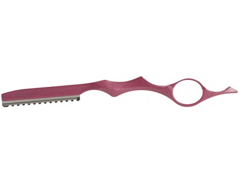 Čínský kadeřnický nůž na vlasy standard I-86-PURPLE - 2