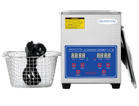 Ultrazvuková vana pro mytí 2l kosmetický sterilizátor pro čištění součástí Sonicco ULTRA-010S - 10