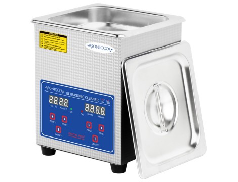 Ultrazvuková vana pro mytí 2l kosmetický sterilizátor pro čištění součástí Sonicco ULTRA-010S - 6