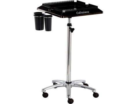 Asistent kadeřníka vozík stůl na kolečkách pro barvení T0182-1 do kosmetického salonu stůl na stativu - 2