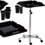 Asistent kadeřníka vozík stůl na kolečkách pro barvení T0182-1 do kosmetického salonu stůl na stativu