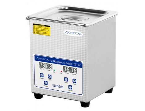 Ultrazvuková vana pro mytí 2l kosmetický sterilizátor pro čištění součástí Sonicco ULTRA-010S - 7