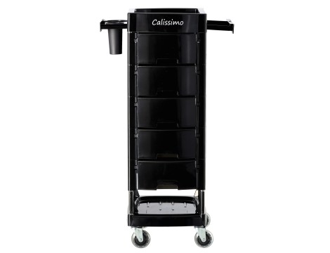 Asistent kadeřníka vozík stůl na kolečkách pro barvení T0165 do kosmetického salonu skříňka se zásuvkami - 4