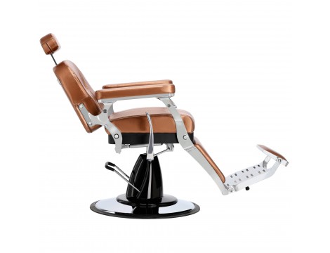 Holičské hydraulické holičské křeslo pro holičský salon Perseus Barberking - 7