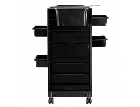 Asistent kadeřníka vozík stůl na kolečkách pro barvení T-168A do kosmetického salonu skříňka se zásuvkami - 5