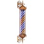Holičská tyč Holičský plafondový sloupek s lampou 120 cm - 3