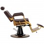 Holičské hydraulické holičské křeslo pro holičský salon Taurus Barberking - 5