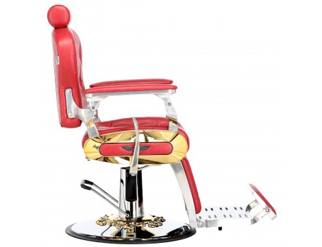Hydraulické kadeřnické křeslo pro kadeřnictví barber shop Diodor Barberking - 3
