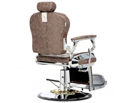 Hydraulické kadeřnické křeslo pro kadeřnictví barber shop Diodor Barberking - 4
