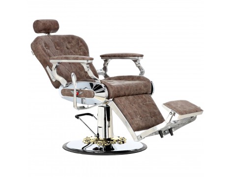 Hydraulické kadeřnické křeslo pro kadeřnictví barber shop Diodor Barberking - 6