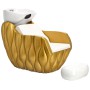 Kadeřnický set Amir a 2 x kadeřnické křeslo hydraulická otočná podnožka pro kadeřnický salon mycí miska keramická baterie ruční baterie - 2