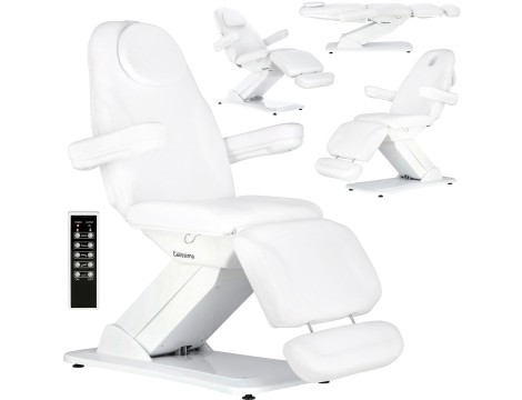 Elektrická kosmetická židle pro kosmetický salon s pedikúrou, vyhříváním a regulací 4 aktuátory Jayden