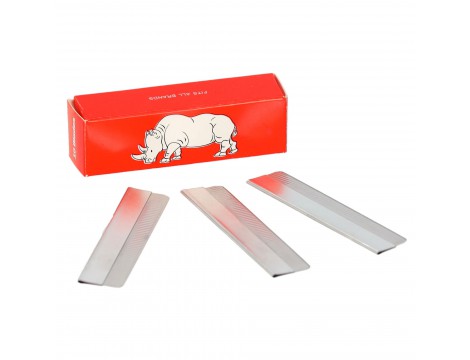 Břitvy do čínského nože 10 ks nosorožec hladký - 3