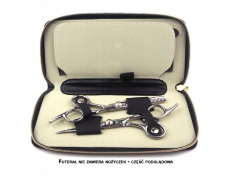 WOLF Pouzdro na kompletní sestavu nožů a příslušenství Futi-01, kufr na nůžky a hřebeny pro kadeřníka, vhodné pro sestavu kadeřnických nůžek do salonu i domácnosti. - 3