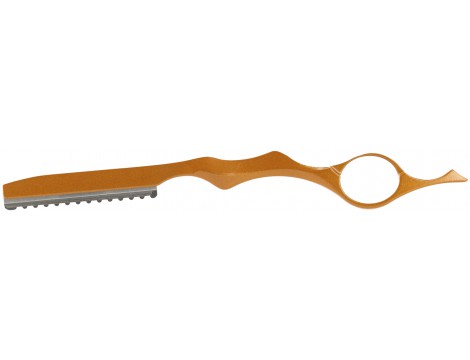 Nůž čínský kadeřnický na vlasy standard I-86-GOLD - 2